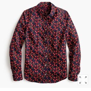 J.crew perfect shirt in Liberty Ros Floral